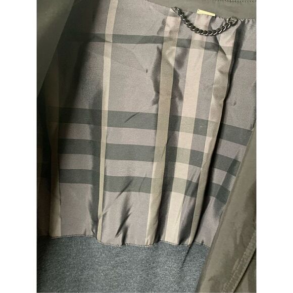 Burberry London blazer jacket vented black nova check women’s size 50 / US 16 - Picture 3 of 13